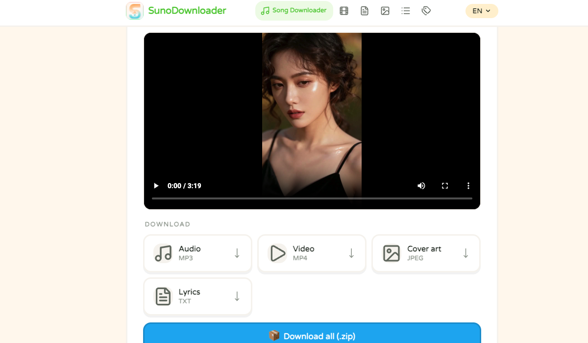 Paste URL and click Find & save